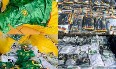 Fecafoot : Les maillots Saisis par la Douane Camerounaise, vers une destination inconnue !