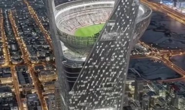 Infrastructure: L'Arabie Saoudite dévoile le NEOM Stadium, un stade suspendu révolutionnaire!