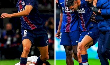 Football : Achraf Hakimi Blessé, le Maroc Inquiet !