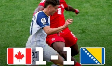 CDM 2026 : Le Canada et la Bosnie se neutralisent !