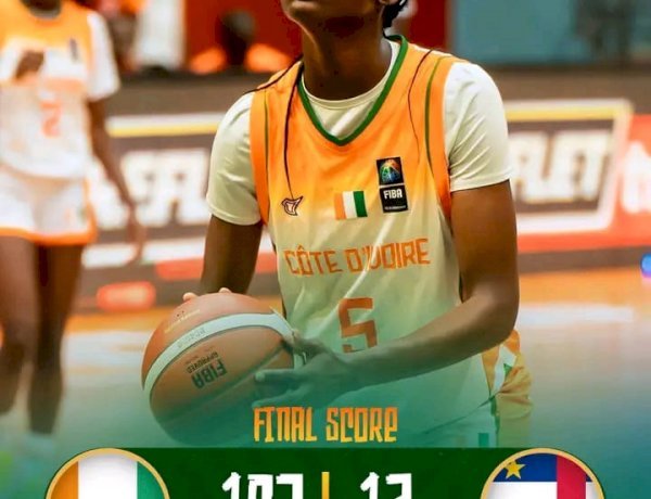 AfroBasket U18 Féminin : La Côte d'Ivoire écrase la Centrafrique (102-13) !