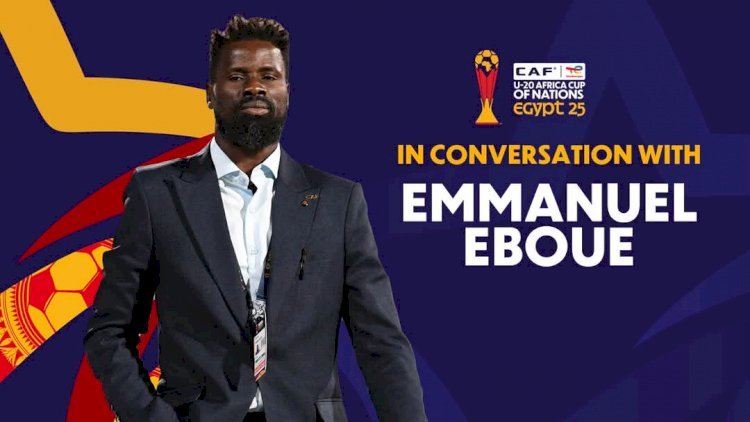 Football : Eboué, une nouvelle voie dans le football à la CAN U20 CAF TotalEnergies, Égypte 2025.