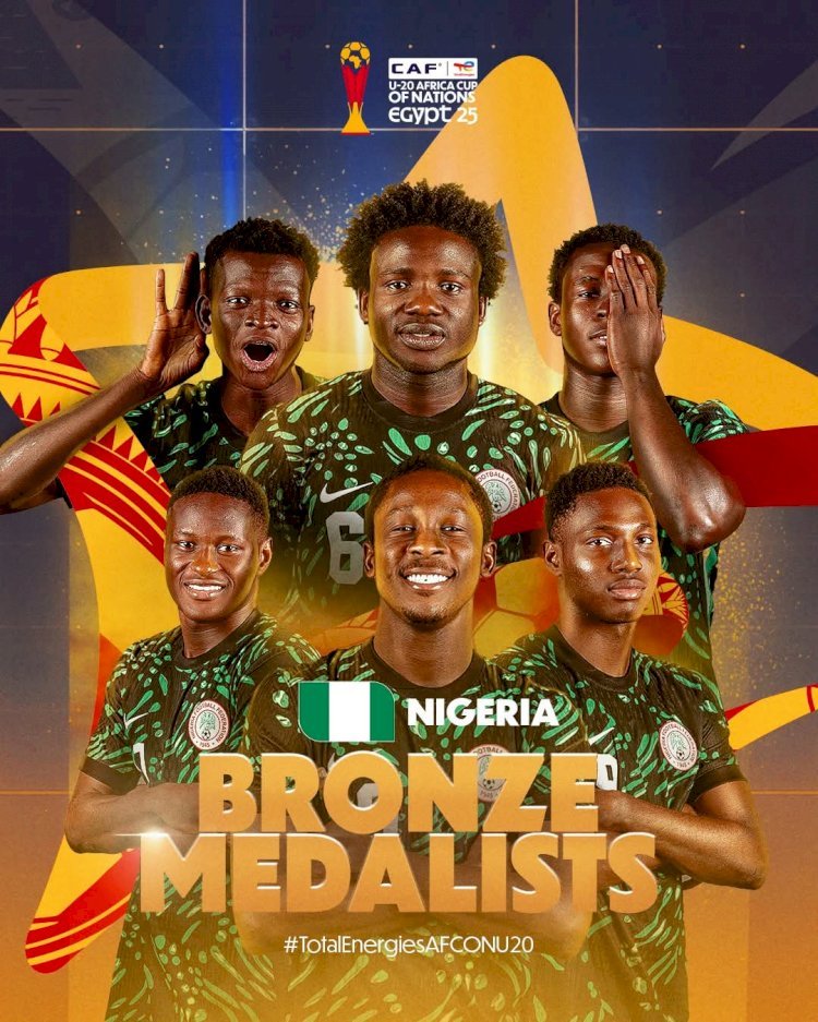 CAN U20 2025: Le Nigeria Décroche La Médaille de Bronze.