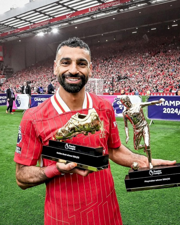 Premier League : Mohamed Salah, une Saison Record Avec Liverpool : Soulier d'Or et Meilleur Passeur.