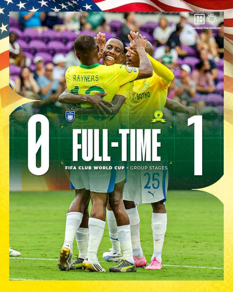 COUPE DU MONDE DES CLUBS : MAMELODI SUNDOWNS S'IMPOSE ET RÉALISE UN EXPLOIT HISTORIQUE !