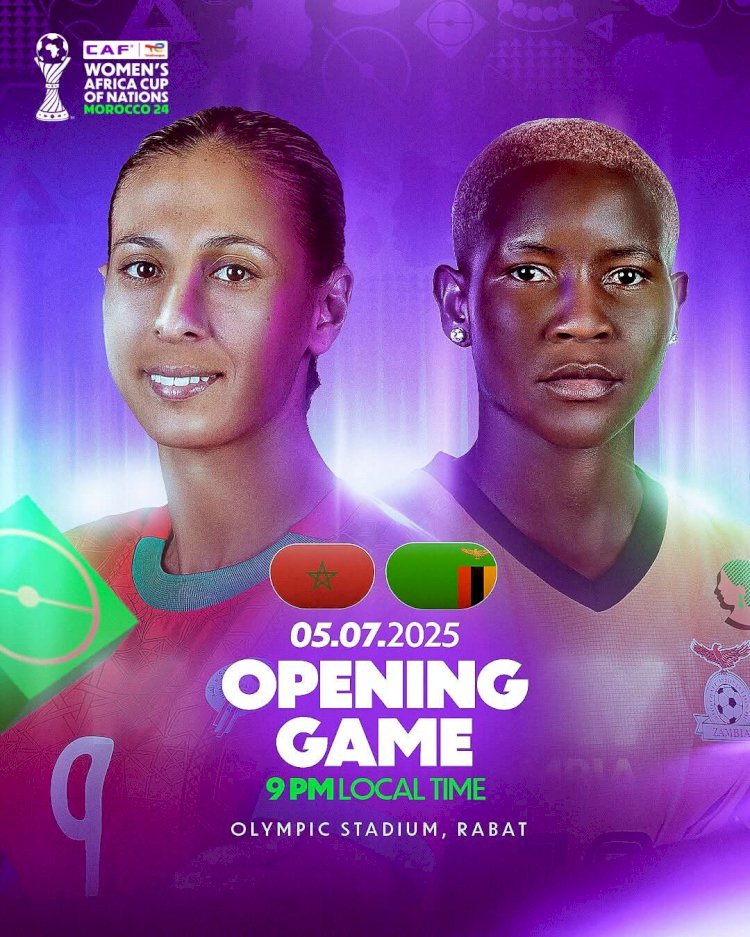 CAN FÉMININE MAROC 2024: MAROC FACE À LA ZAMBIE, LE CHOC D'OUVERTURE !