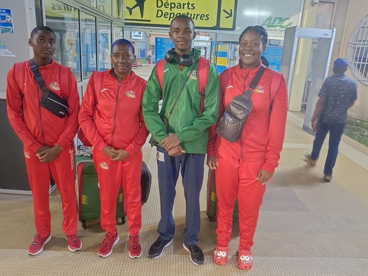 ATHLÉTISME : CHAMPIONNATS D'AFRIQUE U18 & U20, LA TEAM CAMEROON EN ROUTE POUR LAGOS !