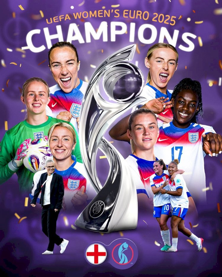 EURO 2025:  L'ANGLETERRE CONSERVE SA COURONNE EN BATTANT LES CHAMPIONNES DU MONDE EN TITRE!
