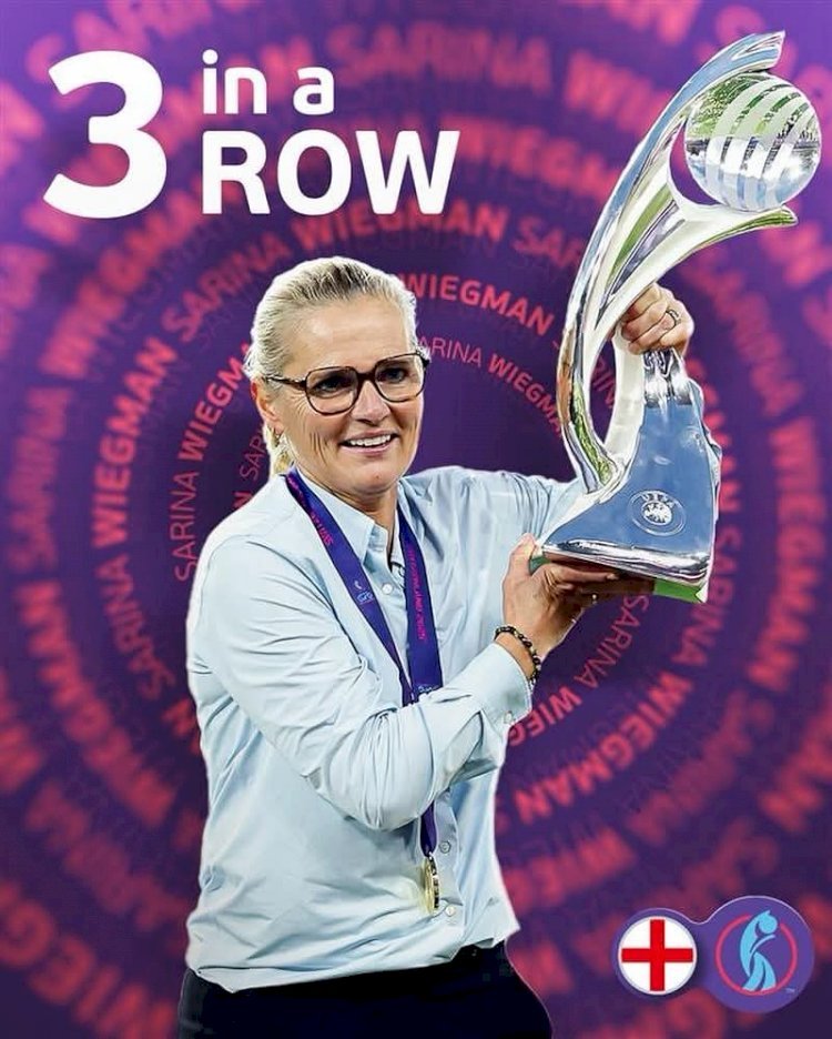 EURO FÉMININ 2025: SARINA WIEGMAN DEVIENT LA PREMIÈRE À REMPORTER TROIS TITRES CONSÉCUTIFS!