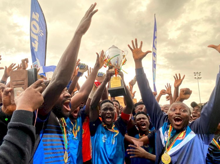 Interpoules 2025 : Kumba City FC sacré champion et promu en Elite Two !