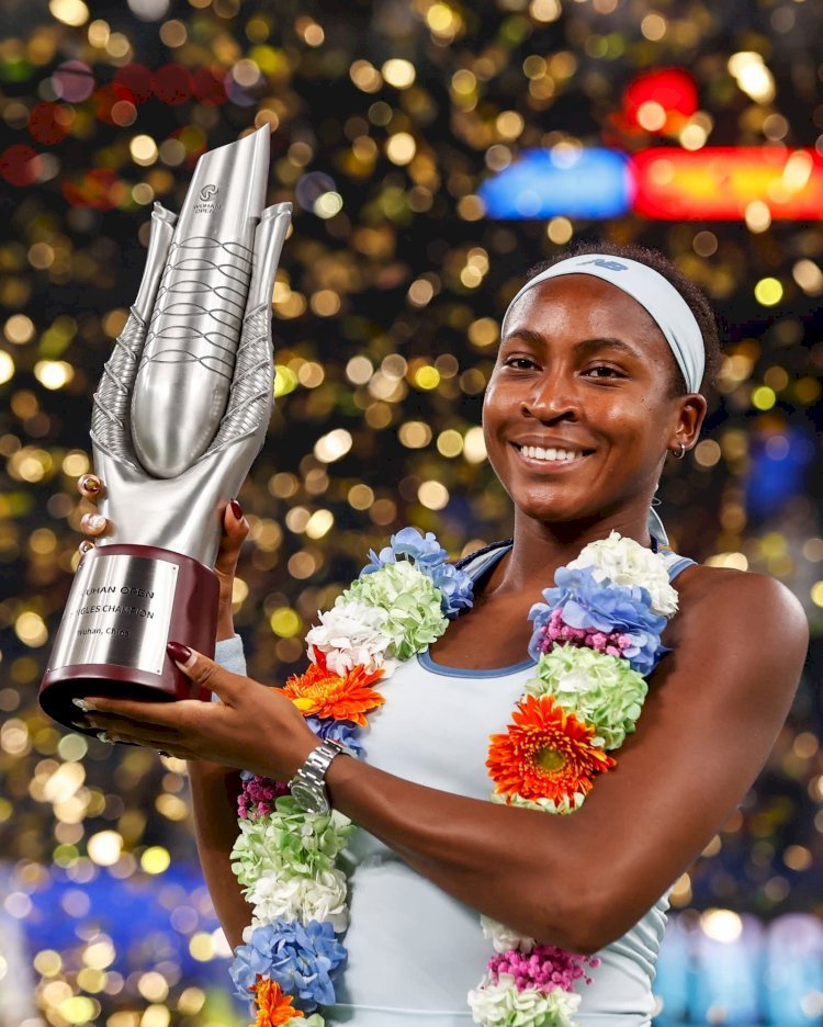 Coco Gauff remporte le 11e titre de sa carrière au WTA 1000 à Wuhan!