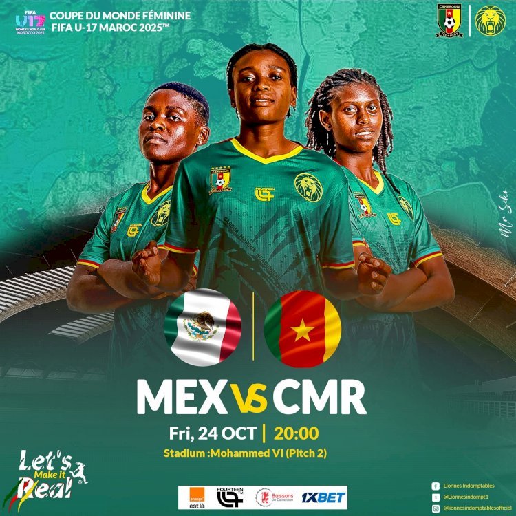 Mondial Féminin U17 : Le Cameroun face à son destin ce jour!