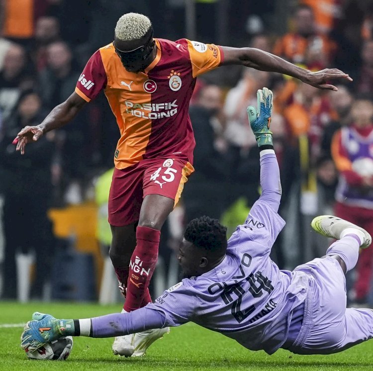 Super Lig : André Onana monumental face à  Victor Osimhen!
