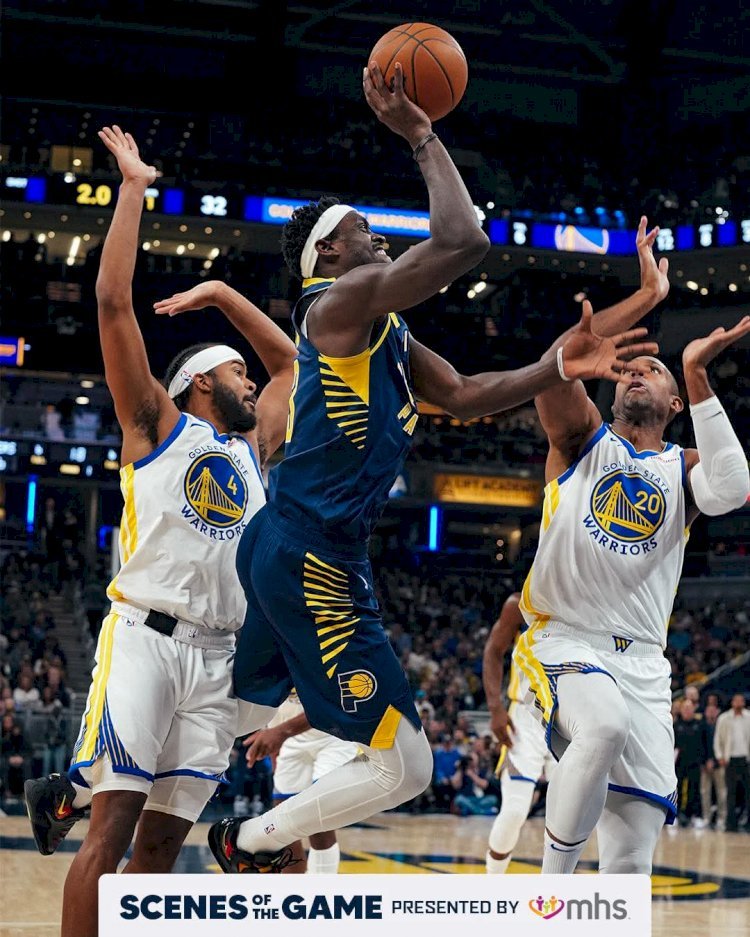NBA : Pascal Siakam et les Pacers d'Indiana infligent une défaite aux Warriors de Golden State!