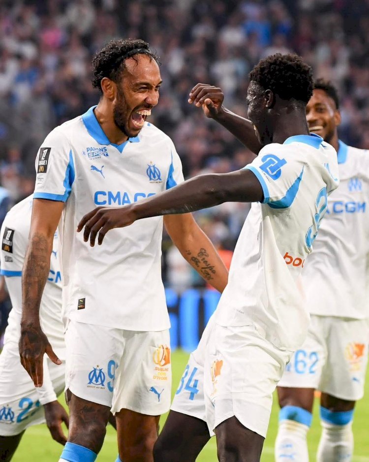 Ligue 1: Pierre-Emerick Aubameyang et l'OM s'imposent face à Brest !