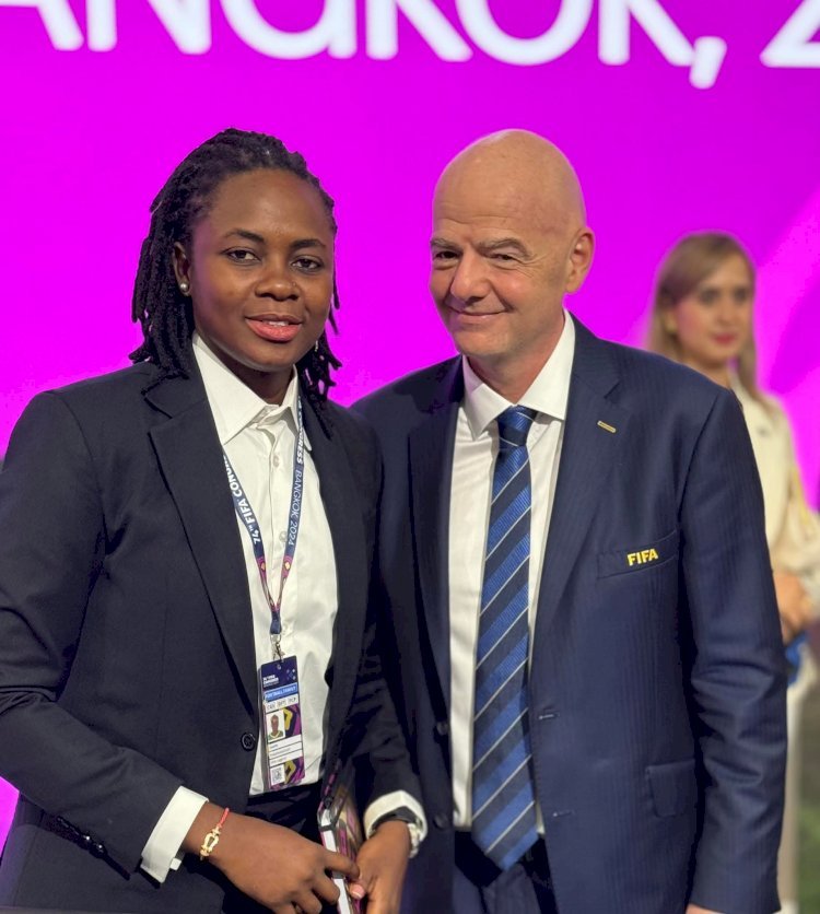 Football: Gaëlle Enganamouit rejoint la première cohorte FIFA dédiée à l’impact social!