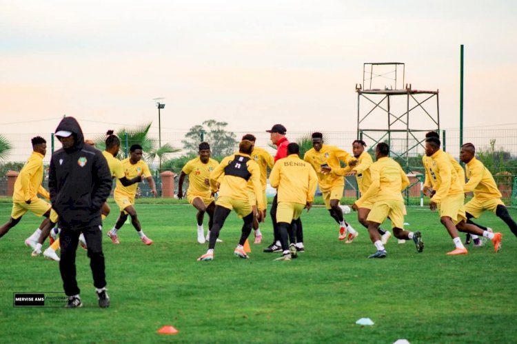 CAN TotalEnergies 2025: Les Guépards du Bénin Ambiance studieuse et préparation sereine à Benslimane!