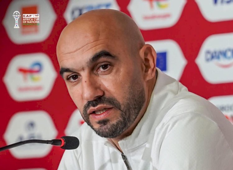 CAN TotalEnergies 2025 : Walid Regragui 