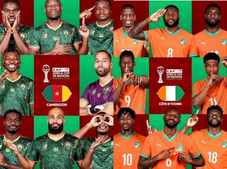 CAN TotalEnergies 2025: Côte d’Ivoire – Cameroun, historiquedes rencontres!