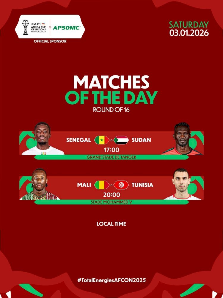 CAN TotalEnergies 2025 : place aux huitièmes de finale !