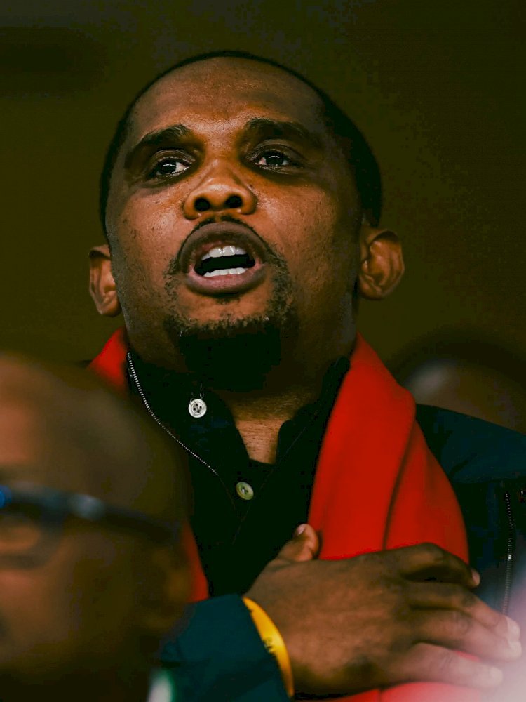 CAN TotalEnergies 2025 : Samuel Eto’o, entre foi et symboles, fait vibrer la toile !