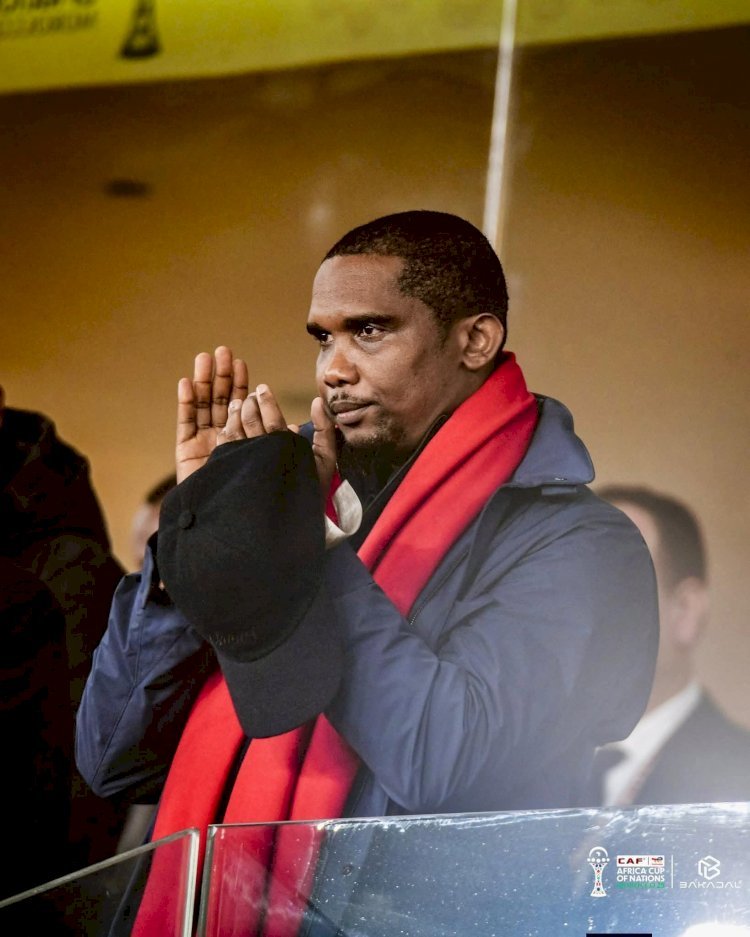 Football: la CAF sans pitié, suspend Samuel Eto’o !
