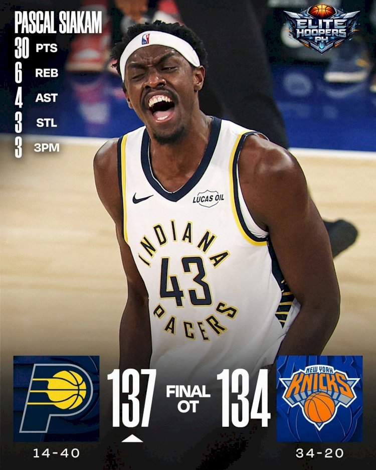 NBA: Siakam fait taire le Madison Square Garden !