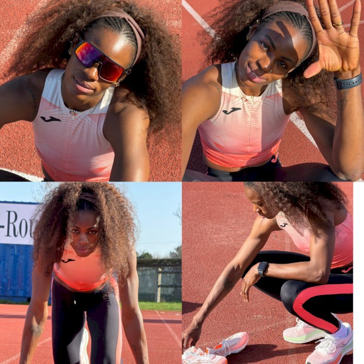 Athlétisme : Linda Angounou s’engage avec l’équipementier Joma !