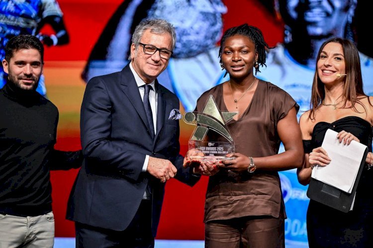 Handball : Ateba Petronie sacrée Meilleure Joueuse Étrangère en Série A1 italienne !