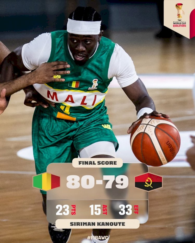 Élim Mondial FIBA 2027 : le Mali renverse l’Angola au terme d’un thriller !