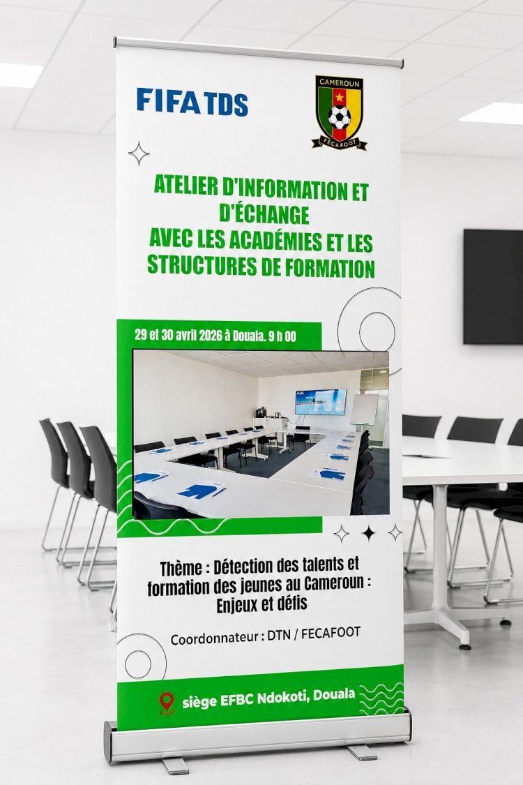 FIFA TDS : Douala accueille chantier de la nouvelle génération !