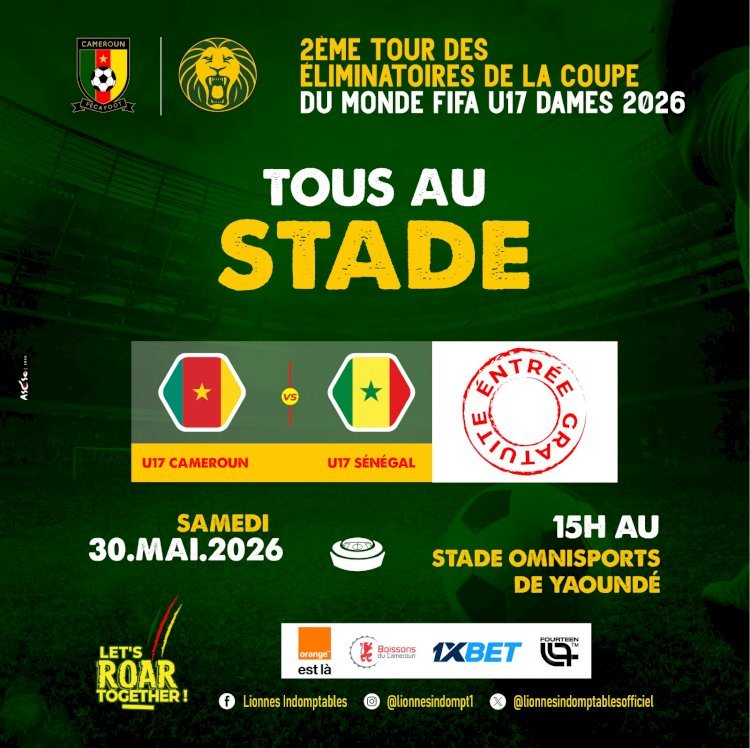 Mondial Féminin U-17 2026 : les Lionnes cadettes jouent leur qualification face au Sénégal !