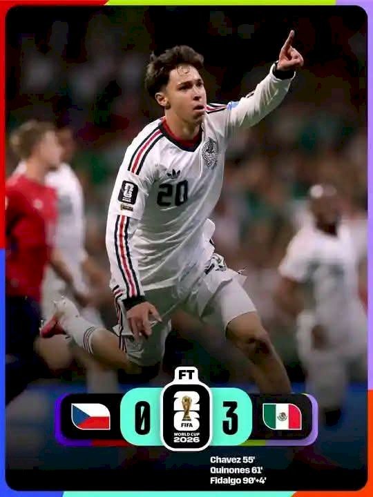 CDM 2026 : Le Mexique surclasse la Tchéquie !