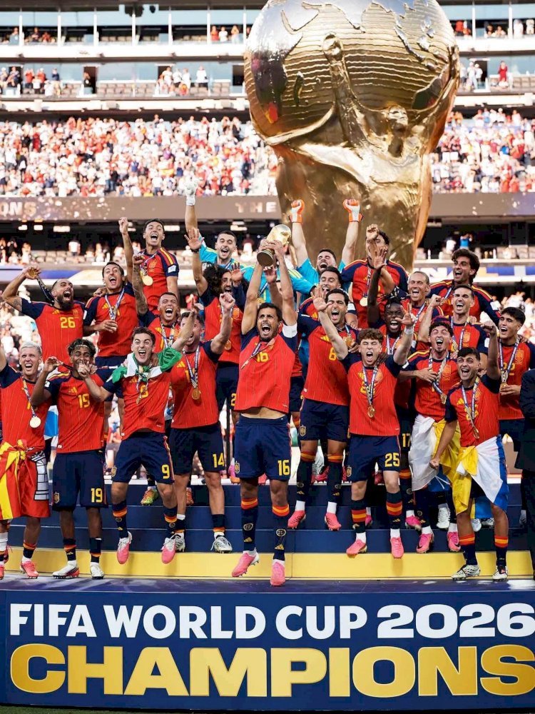 CDM 2026 : l'Espagne renverse l'Argentine après prolongation et décroche sa deuxième étoile !