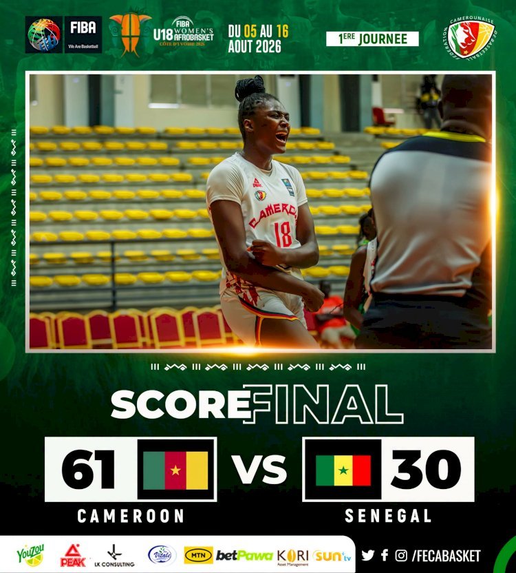 AfroBasket U18 Women : Le Cameroun écrase le Sénégal et frappe un grand coup !
