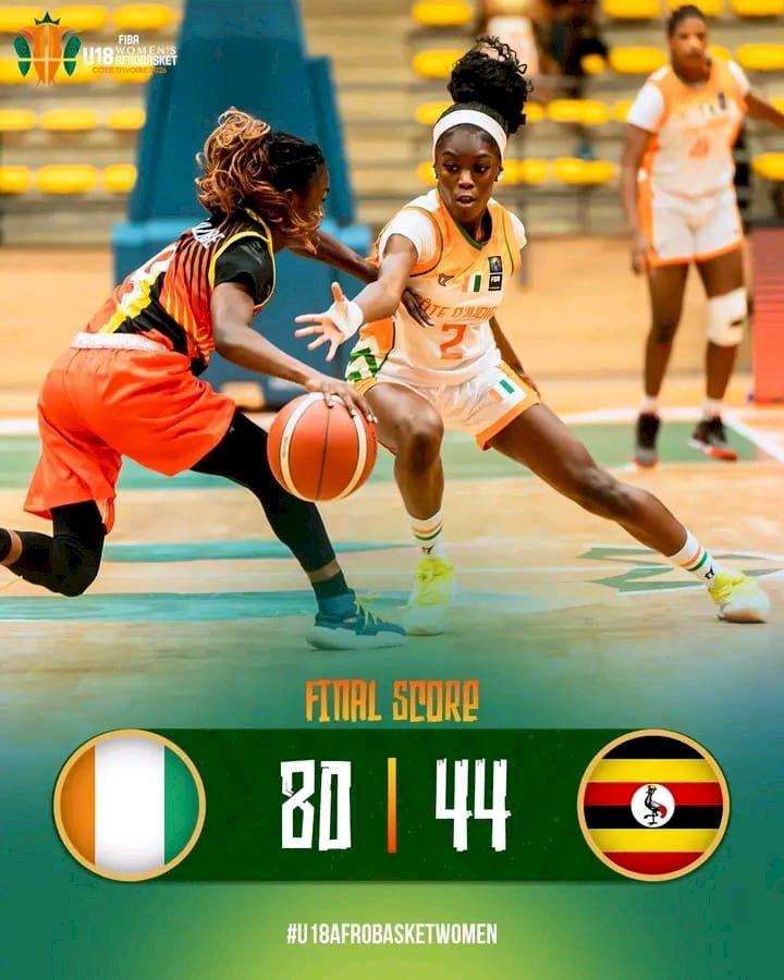 AfroBasket U18 Féminin : La Côte d'Ivoire mène le rythme face à l'Ouganda !