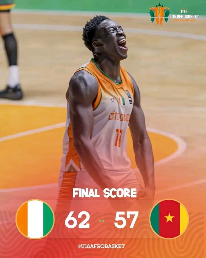 FIBA U18 AfroBasket : La Côte d'Ivoire s'impose dans la douleur face au Cameroun et file en finale !
